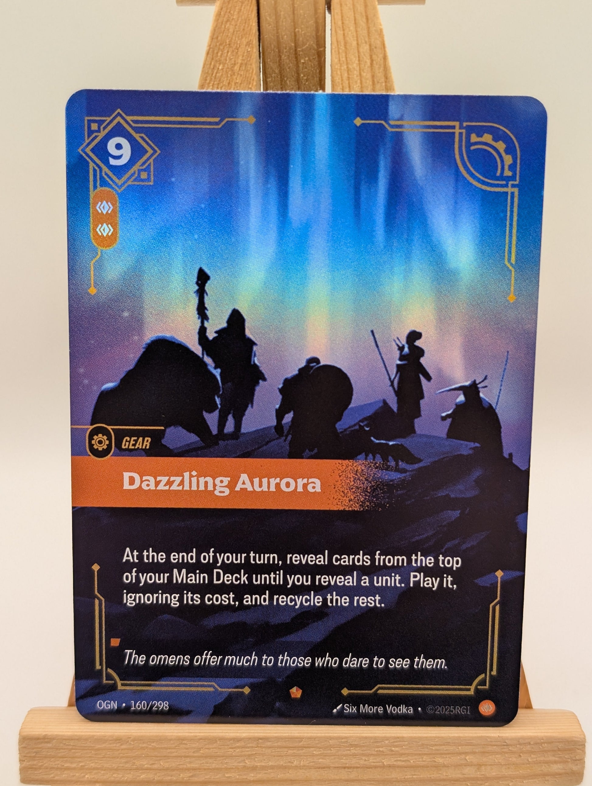 Dazzling Aurora (160/353) Riftbound League of Legends TCG Origins Foil FRENLY BRICKS - Open 7 Days