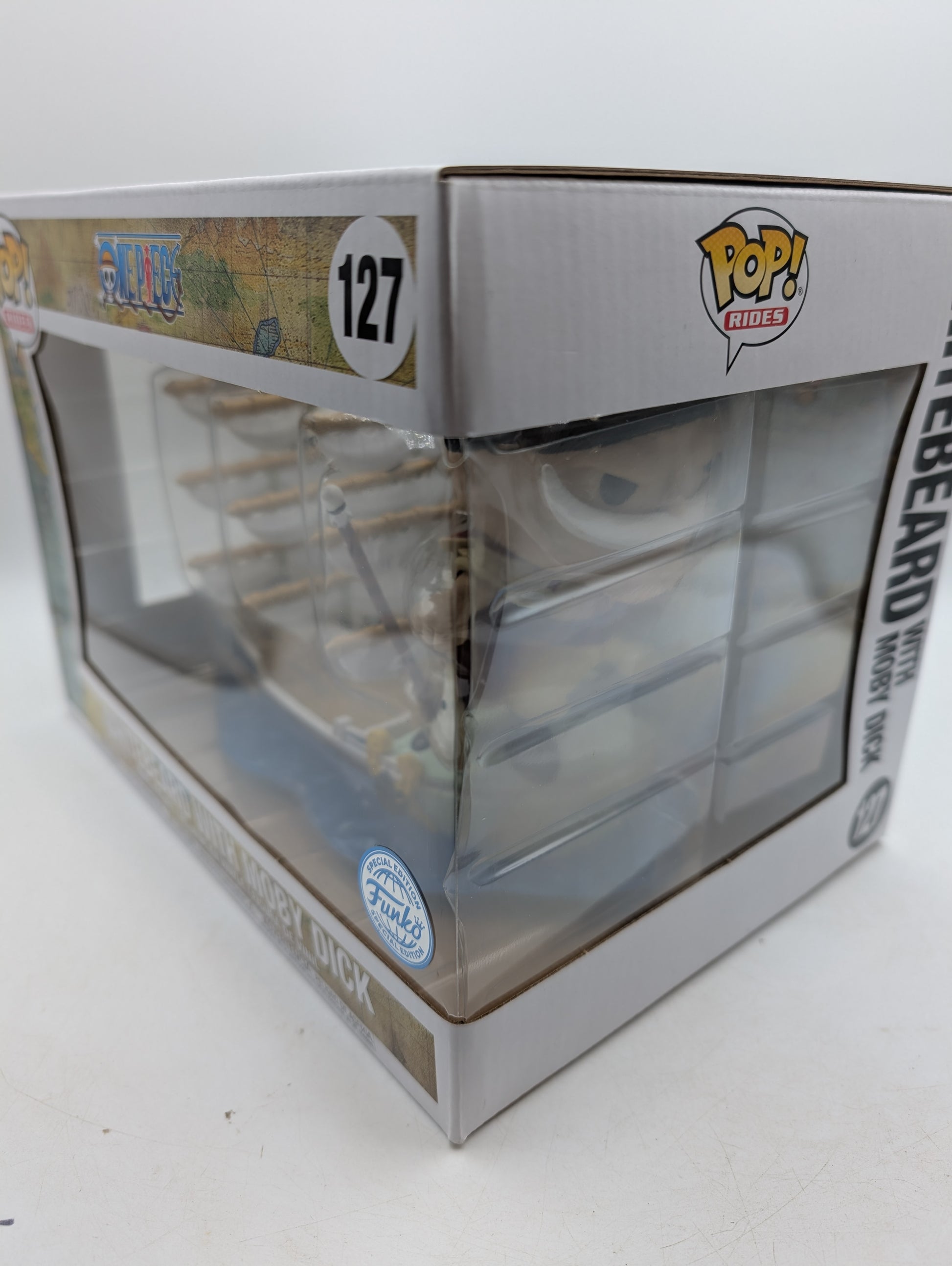 Funko POP! RIDES One Piece Whitebeard With Moby Dick #127 image 2