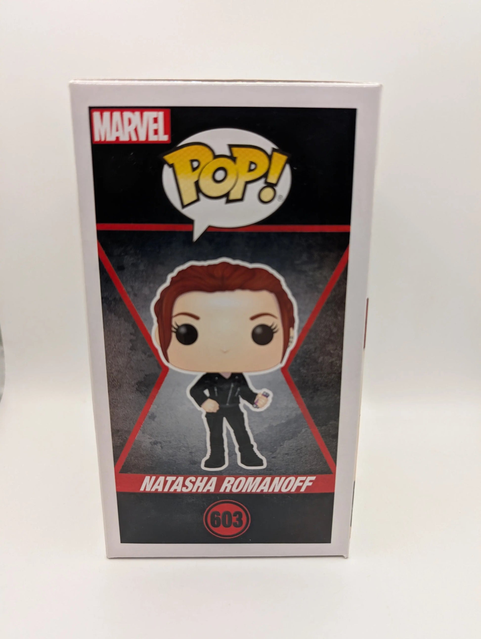 Funko Pop! NATASHA ROMANOFF Black Widow #603 FRENLY BRICKS - Open 7 Days