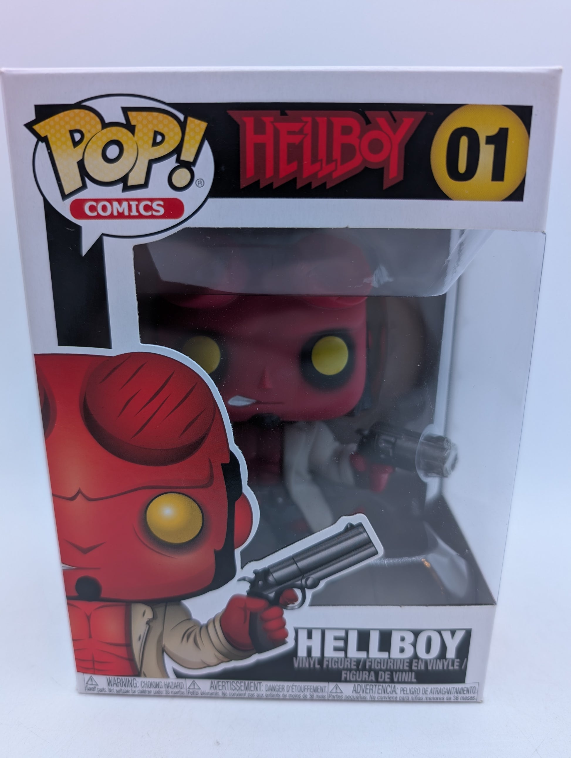 Funko POP! Comics Marvel Hellboy #01 Vinyl Figure image 1