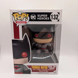 Funko Pop! DC Super Heroes: #132 THOMAS WAYNE (Batman From Flashpoint) *VAULTED* FRENLY BRICKS - Open 7 Days