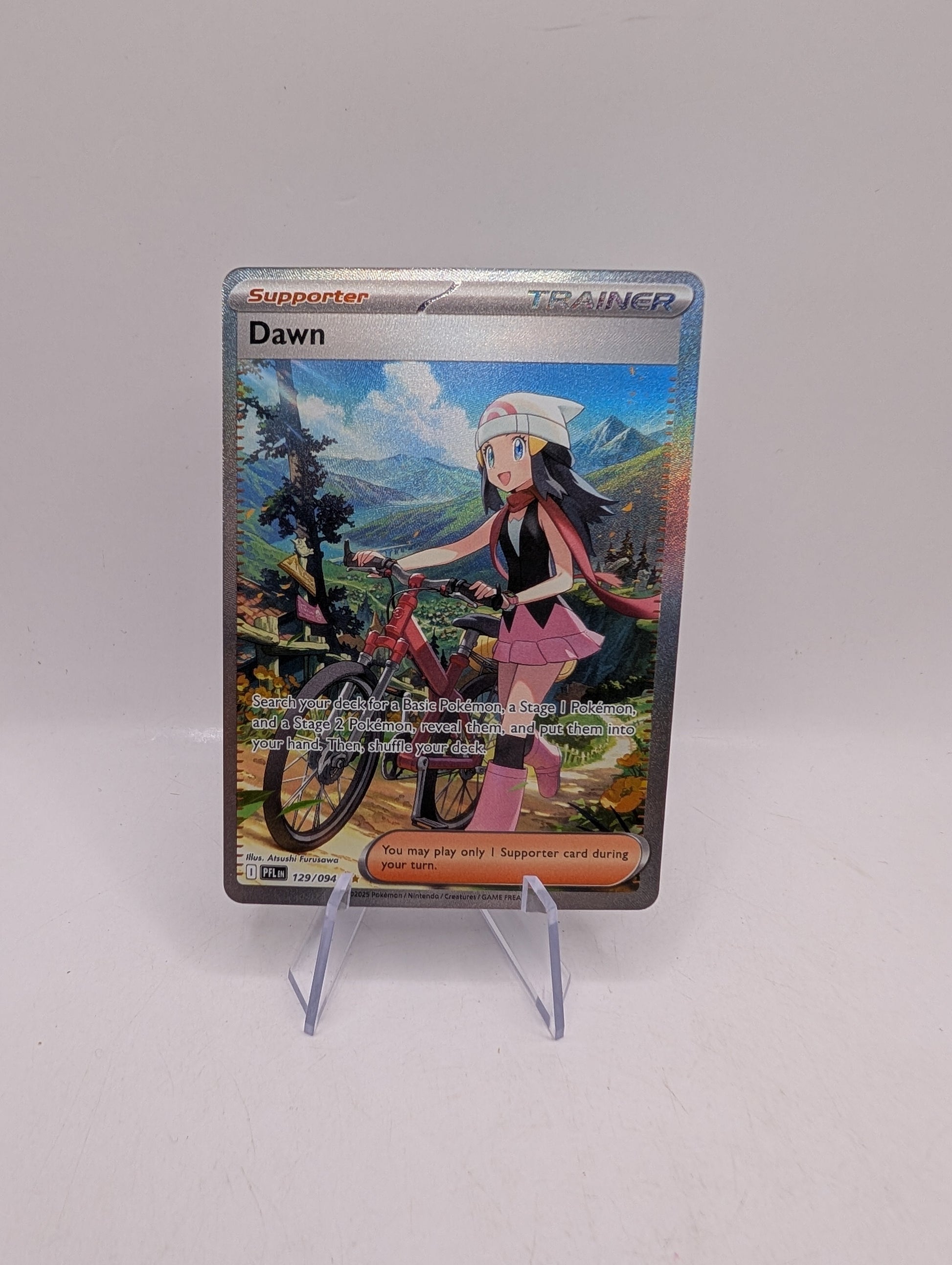 Dawn - 129/094 - Phantasmal Flames - Special Illustration Rare - Pokémon FRENLY BRICKS - Open 7 Days