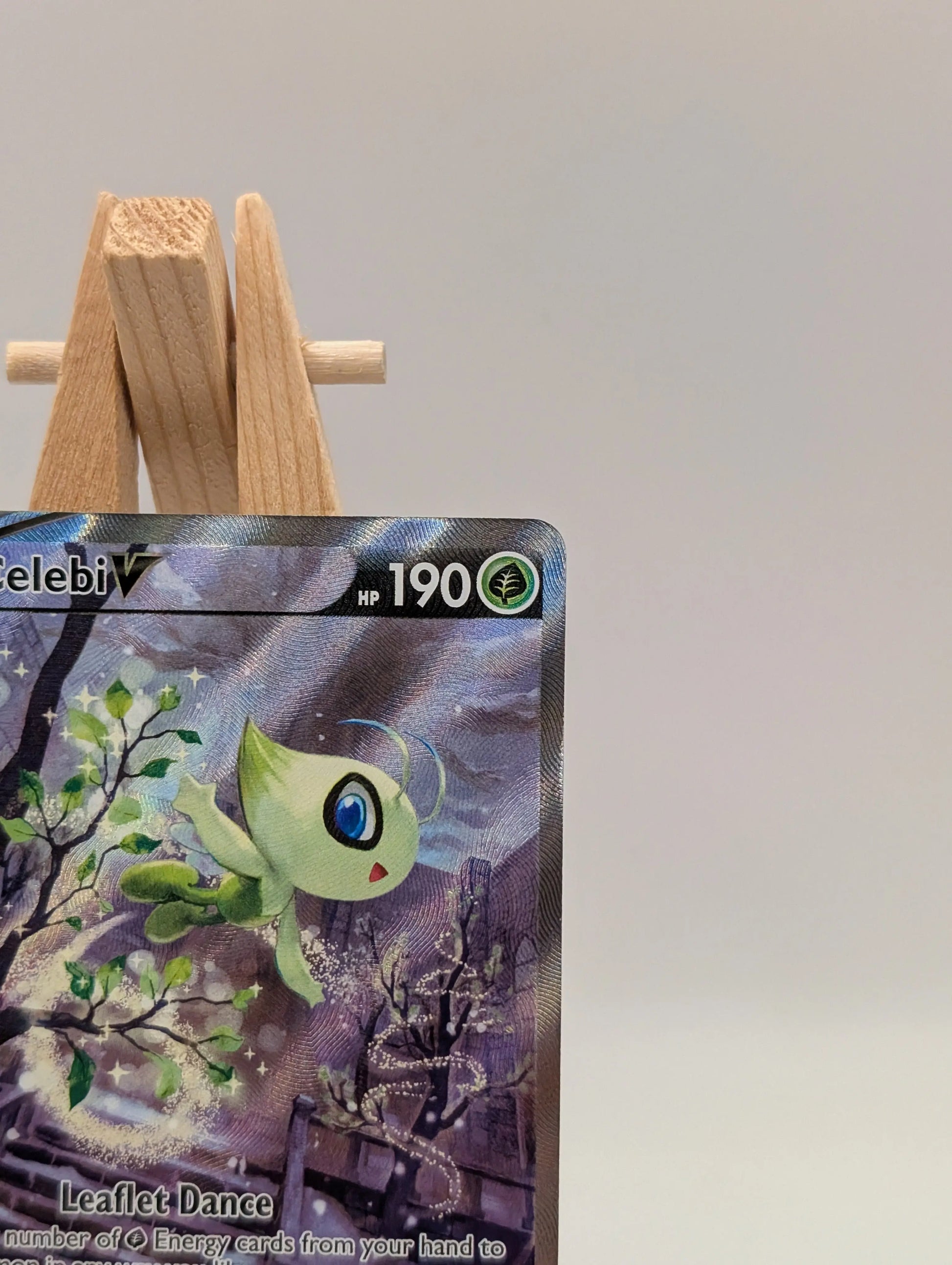 Pokémon TCG Celebi V Fusion Strike 245/264 Holo Full Art FRENLY BRICKS - Open 7 Days