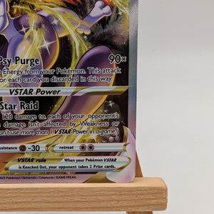 Mewtwo VSTAR GG44/GG70 - Crown Zenith Galarian Gallery Pokemon TCG - NM Card FRENLY BRICKS - Open 7 Days