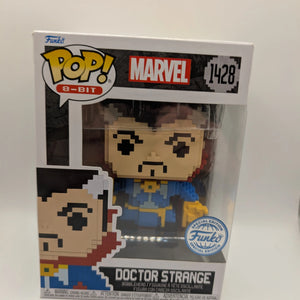 Funko Pop Vinyl Doctor Strange 8-Bit Funko Pop #1428 FRENLY BRICKS - Open 7 Days