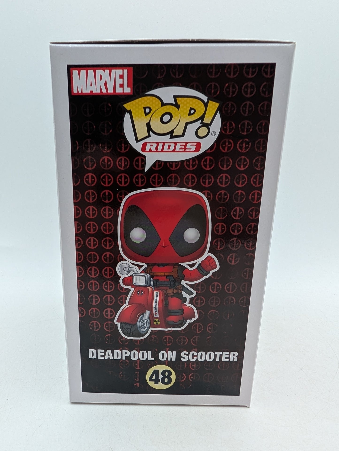 Funko POP! RIDES Marvel Deadpool on Scooter #48 Vinyl Figure