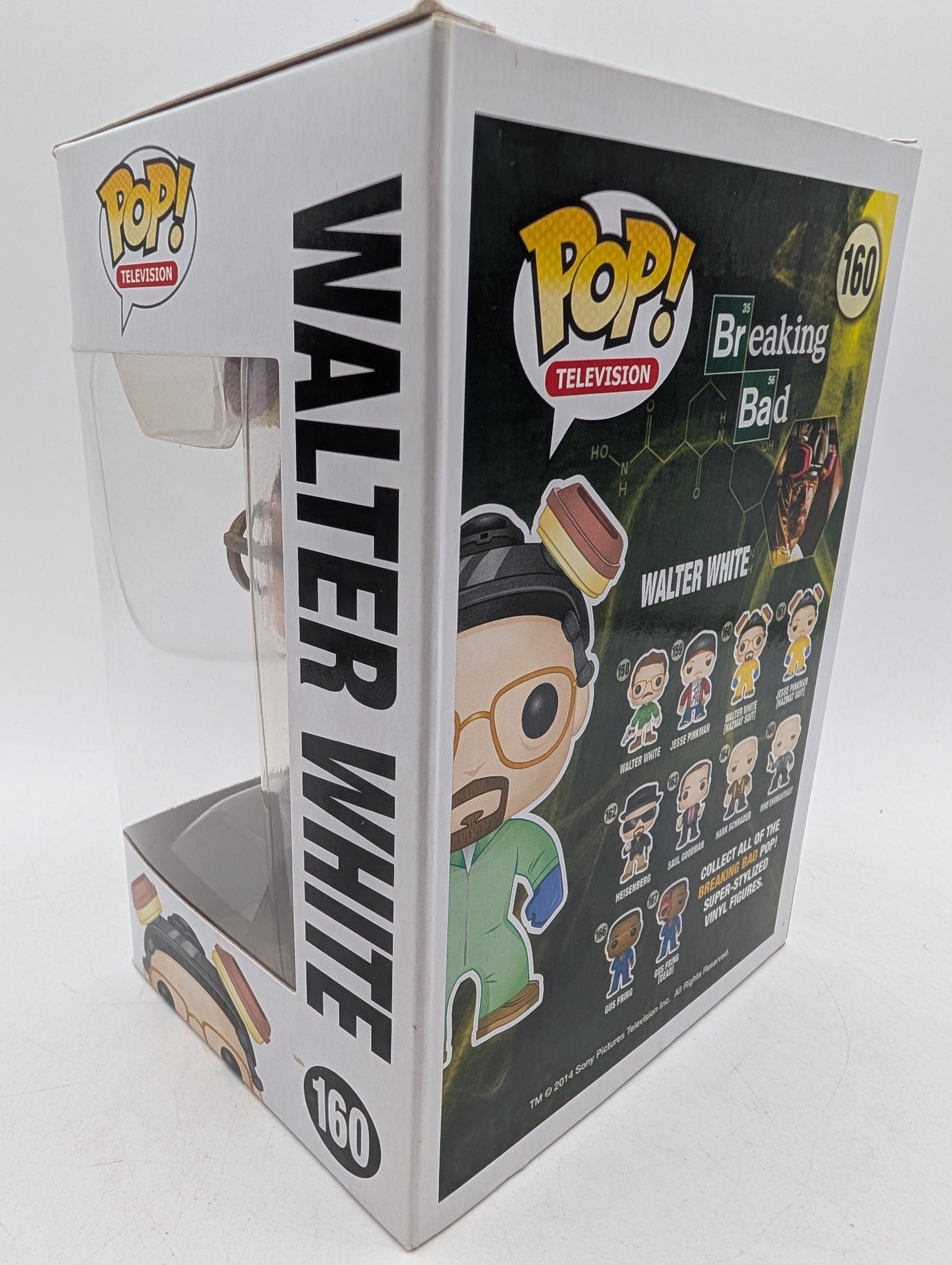 FUNKO Pop! Breaking Bad Walter White in Green Hazmat Suit #160 image 4