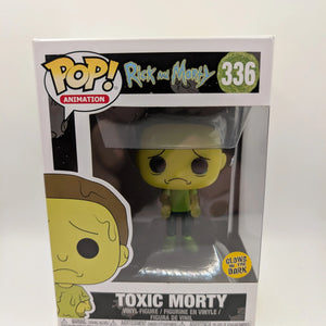 Toxic Morty Pop 336 - Glow Morty - Rick and Morty Funko Pop! Vinyl 2018 Vaulted FRENLY BRICKS - Open 7 Days