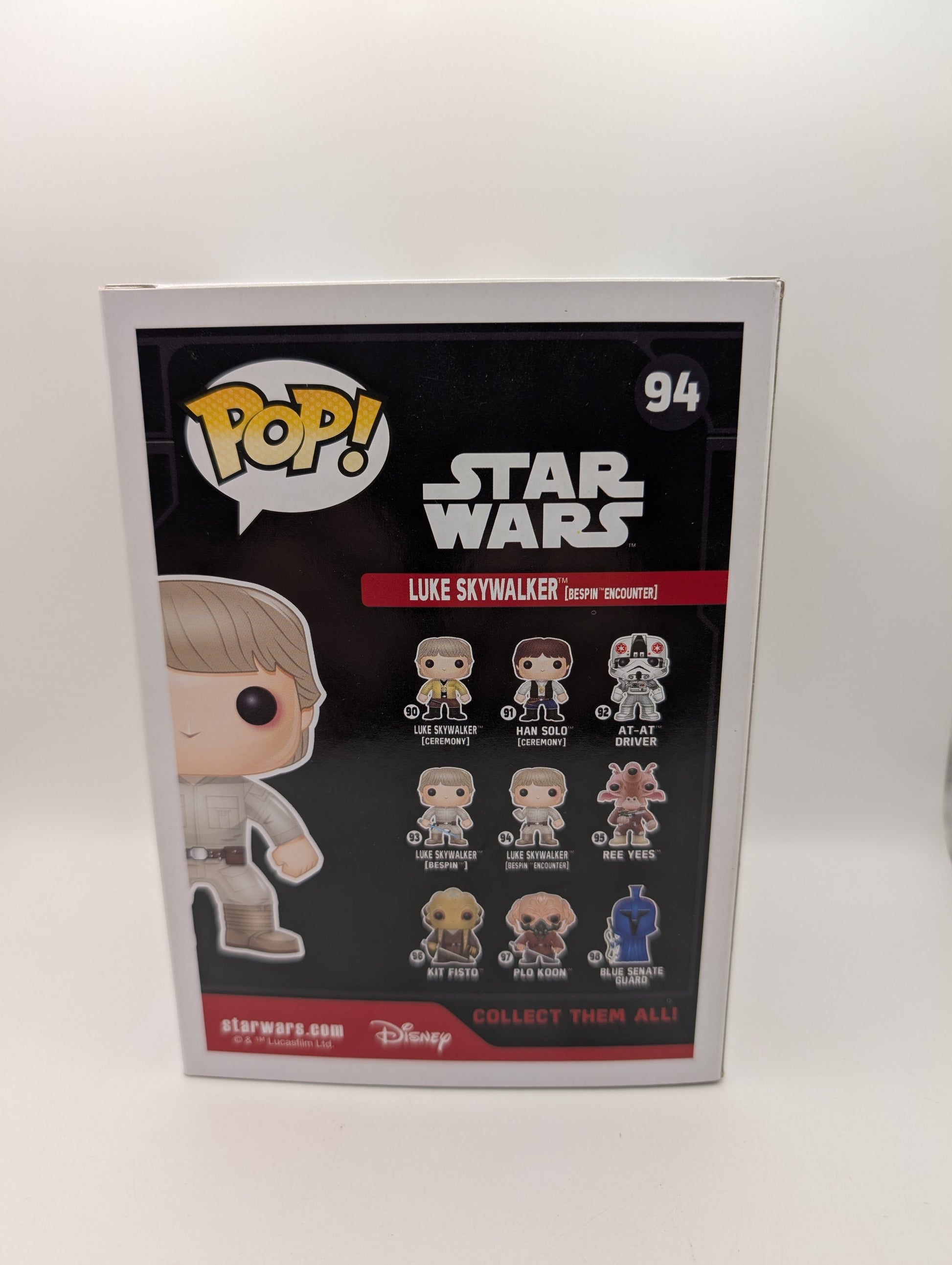Funko Pop Vinyl Star Wars #94 Luke Skywalker Bespin Encounter FRENLY BRICKS - Open 7 Days
