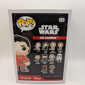 Funko Pop Vinyl Star Wars #120 Poe Dameron FRENLY BRICKS - Open 7 Days
