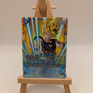 Son Goku FB05-030 SR* Alternate Art DBS Fusion World | Near Mint | FRENLY BRICKS - Open 7 Days