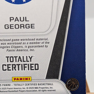 2024-25 Totally Certified Paul George Gamers Patch GOLD /10 FRENLY BRICKS - Open 7 Days