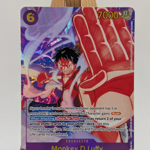 Monkey D. Luffy (Alt) EB02-061 SEC ONE PIECE Anime 25th Collection TCG English FRENLY BRICKS - Open 7 Days
