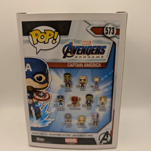 Funko Pop Vinyl - Marvel Avengers: Endgame - Captain America #573 FRENLY BRICKS - Open 7 Days
