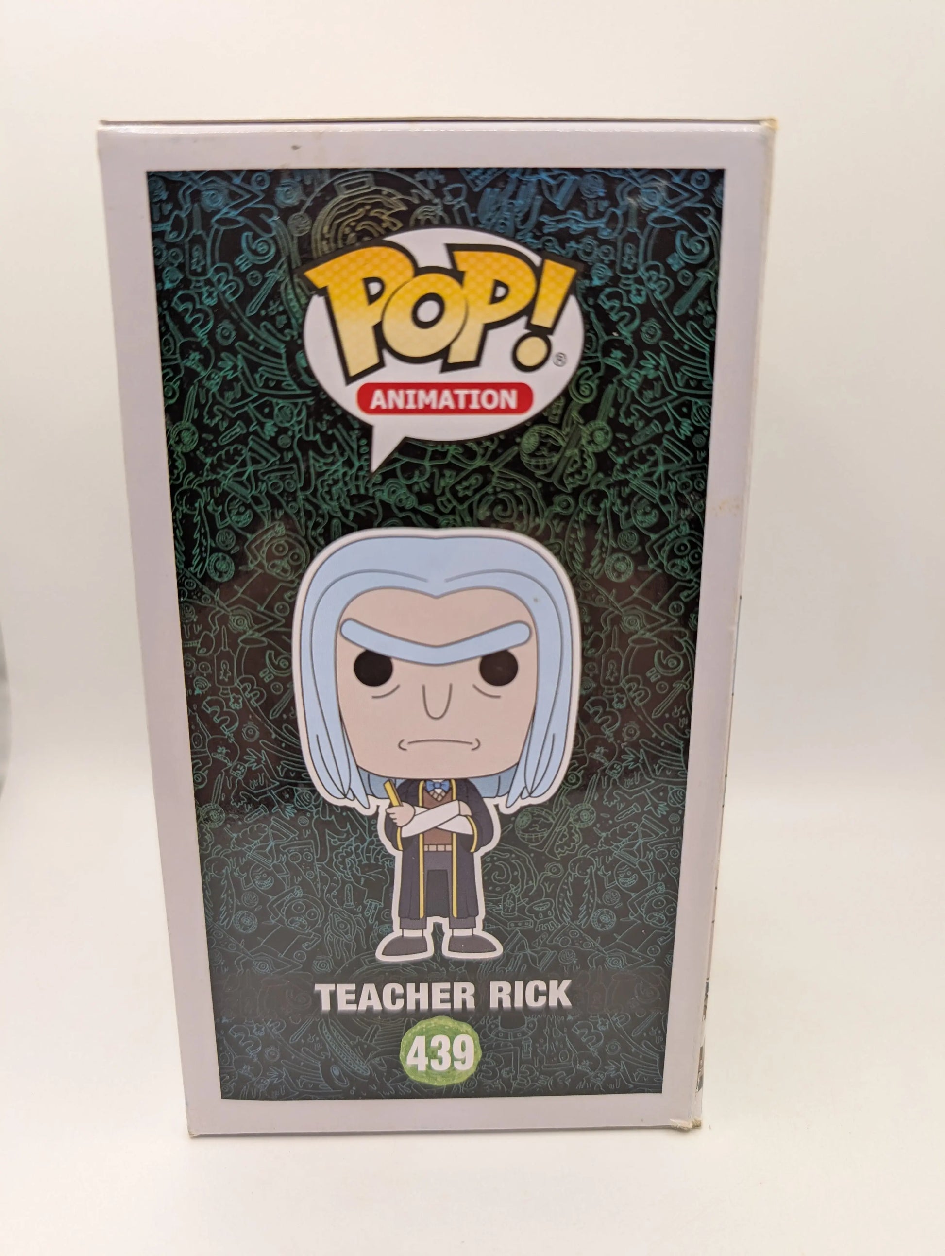 Funko Pop! Teacher Rick #439 Rick and Morty 2018 Vaulted Animation Figure FRENLY BRICKS - Open 7 Days