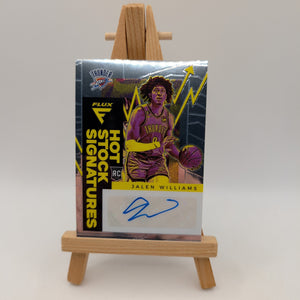 2022-23 Panini Flux Jalen Williams RC Rookie Hot Stock Auto FRENLY BRICKS - Open 7 Days
