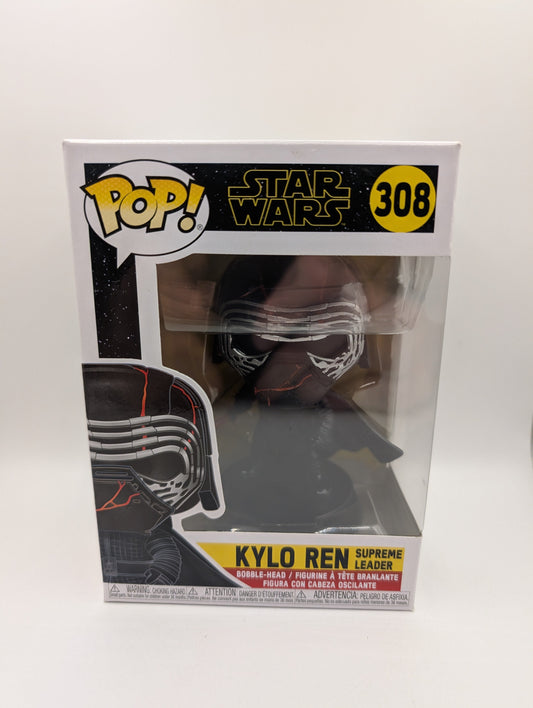 Star Wars - Supreme Leader Kylo Ren #308 Funko Pop Vinyl Figure 2019 FRENLY BRICKS - Open 7 Days