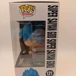 Super Saiyan God Super Saiyan Goku 121 DBZ Funko Pop Vinyl FRENLY BRICKS - Open 7 Days