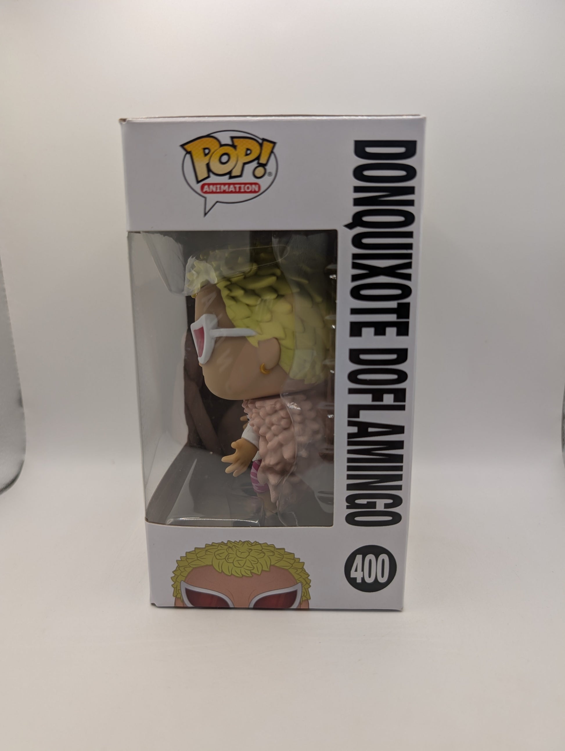 One Piece - Donquixote Doflamingo #400 Pop! VINYL Figure FRENLY BRICKS - Open 7 Days