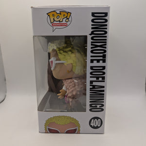 One Piece - Donquixote Doflamingo #400 Pop! VINYL Figure FRENLY BRICKS - Open 7 Days