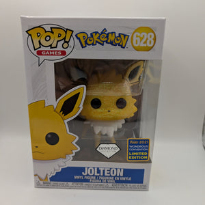Pokemon Jolteon 628 Diamond 2021 Wondrous Con LE Funko Pop FRENLY BRICKS - Open 7 Days