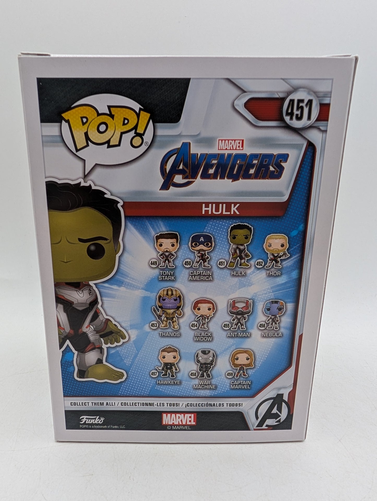 Funko POP! Marvel Avengers Hulk #451 Vinyl Figure