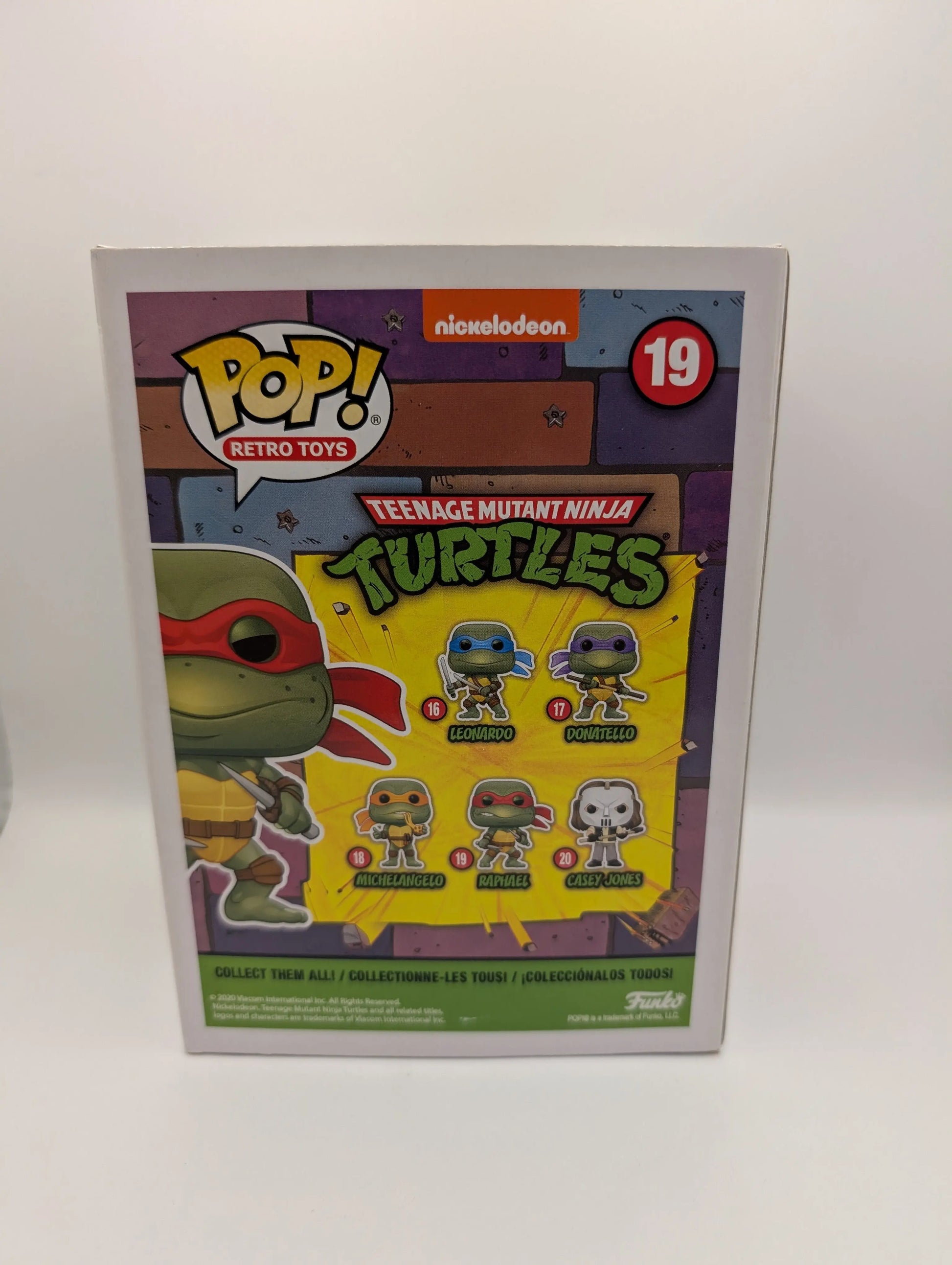 Funko Pop! #19 Raphael - Teenage Mutant Ninja Turtles Pop Vinyl TMNT FRENLY BRICKS - Open 7 Days