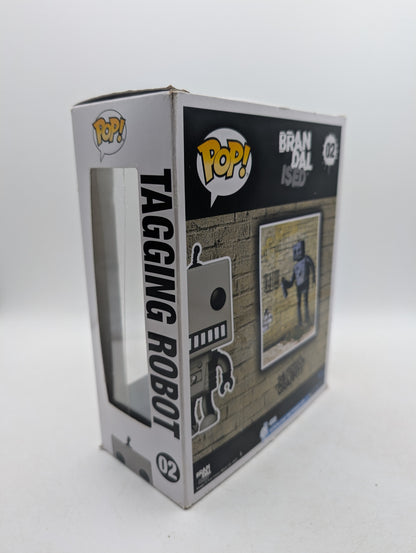 Funko Pop! Art Banksy Brandalised #02 Tagging Robot Vinyl Figure