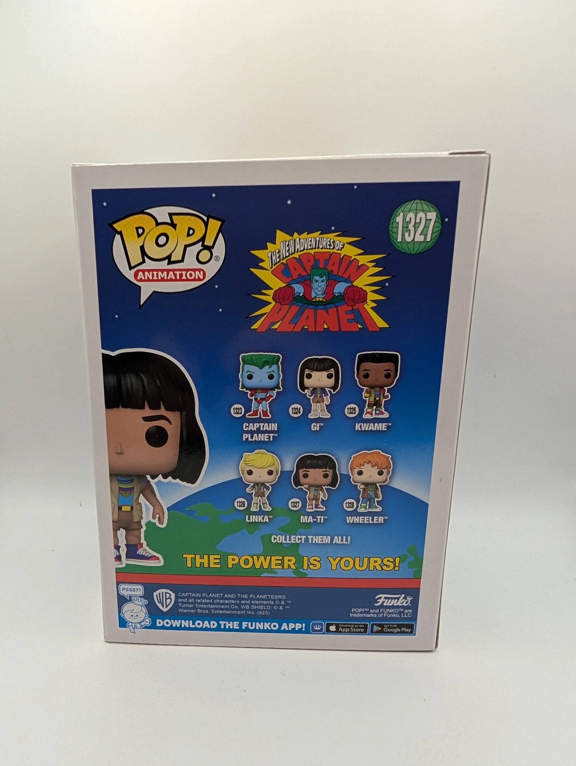 Funko POP! Animation Captain Planet - Ma-Ti  #1327 FRENLY BRICKS - Open 7 Days