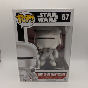 Pop! Viynl #67 Star Wars First Order Snow Trooper Dark Side Empire FRENLY BRICKS - Open 7 Days
