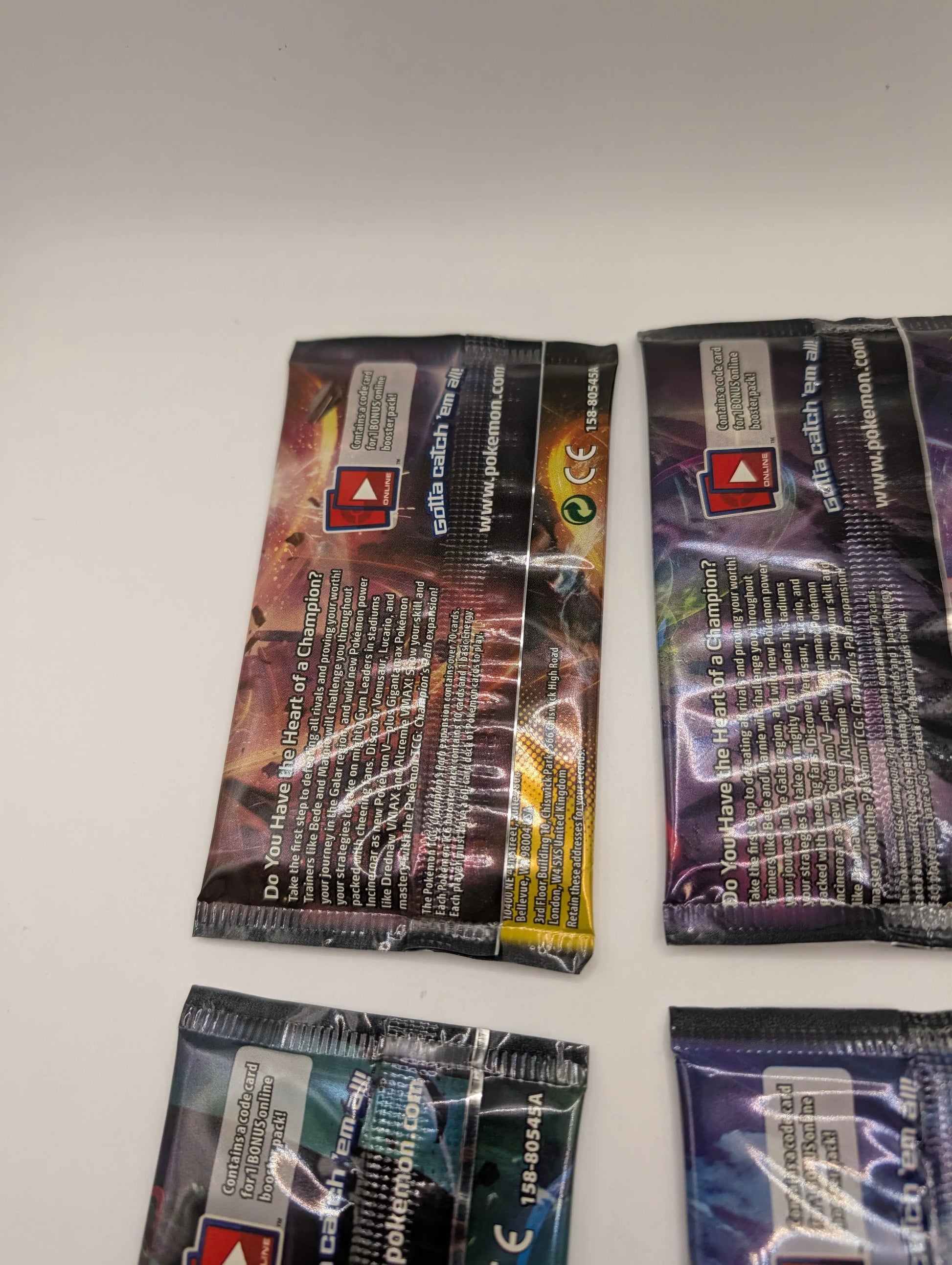 Pokémon TCG - Champions Path Booster Pack x4 - Art Set Sealed FRENLY BRICKS - Open 7 Days