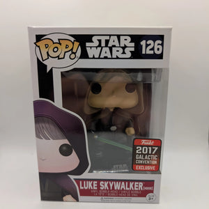 Hooded Luke Skywalker GALACTIC 126 STAR WARS Funko Pop Vinyl FRENLY BRICKS - Open 7 Days