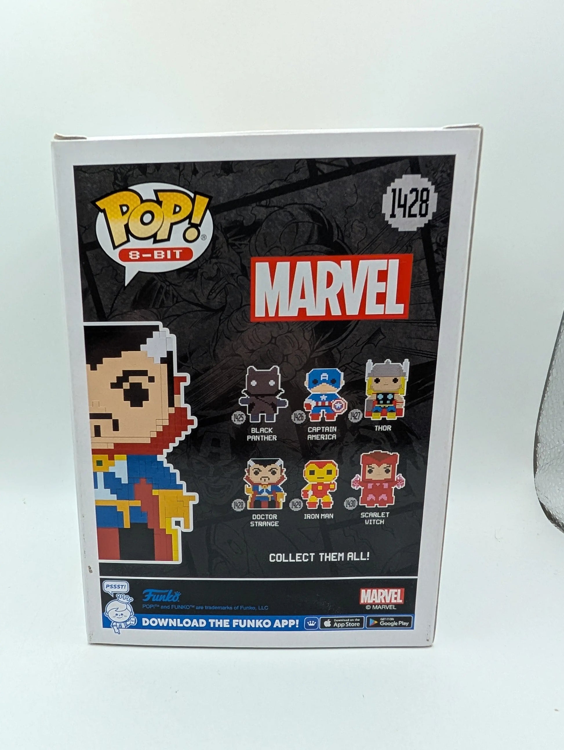 Funko Pop Vinyl Doctor Strange 8-Bit Funko Pop #1428 FRENLY BRICKS - Open 7 Days