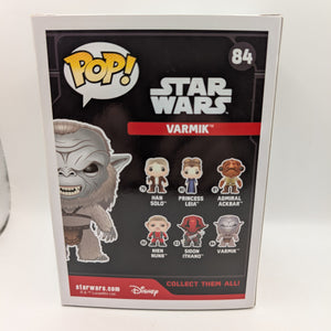Funko Pop! Vinyl: Star Wars - Varmik #84 FRENLY BRICKS - Open 7 Days