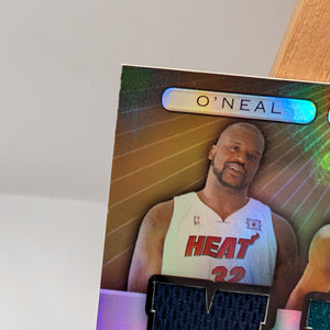 2007 Topps Threads SEPIA /9 RELICS COMBOS Shaquille Karl Malone David Robinson FRENLY BRICKS - Open 7 Days