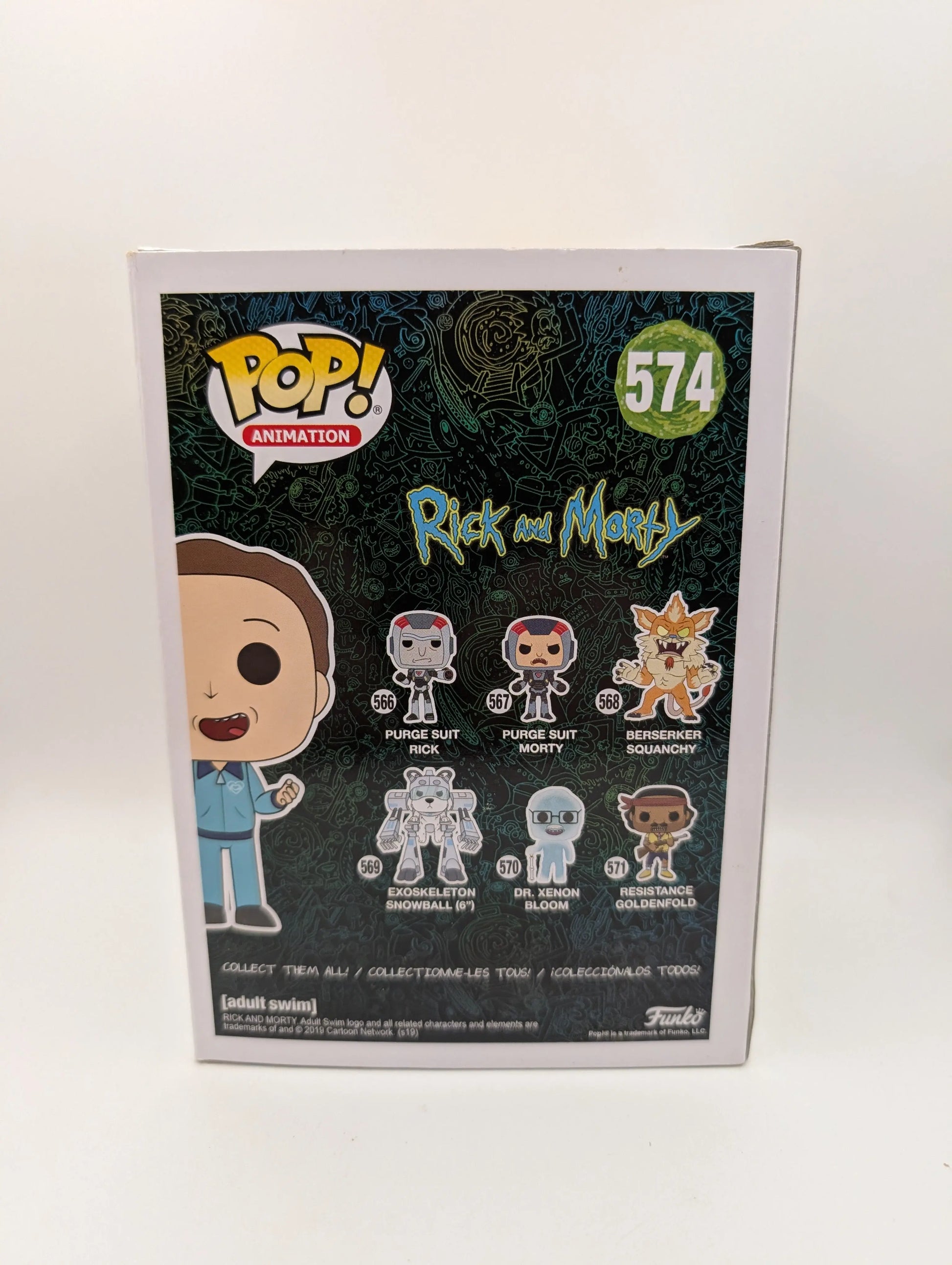 Funko Pop! Tracksuit Jerry #574 Rick and Morty 2019 SDCC Exclusive Vaulted FRENLY BRICKS - Open 7 Days