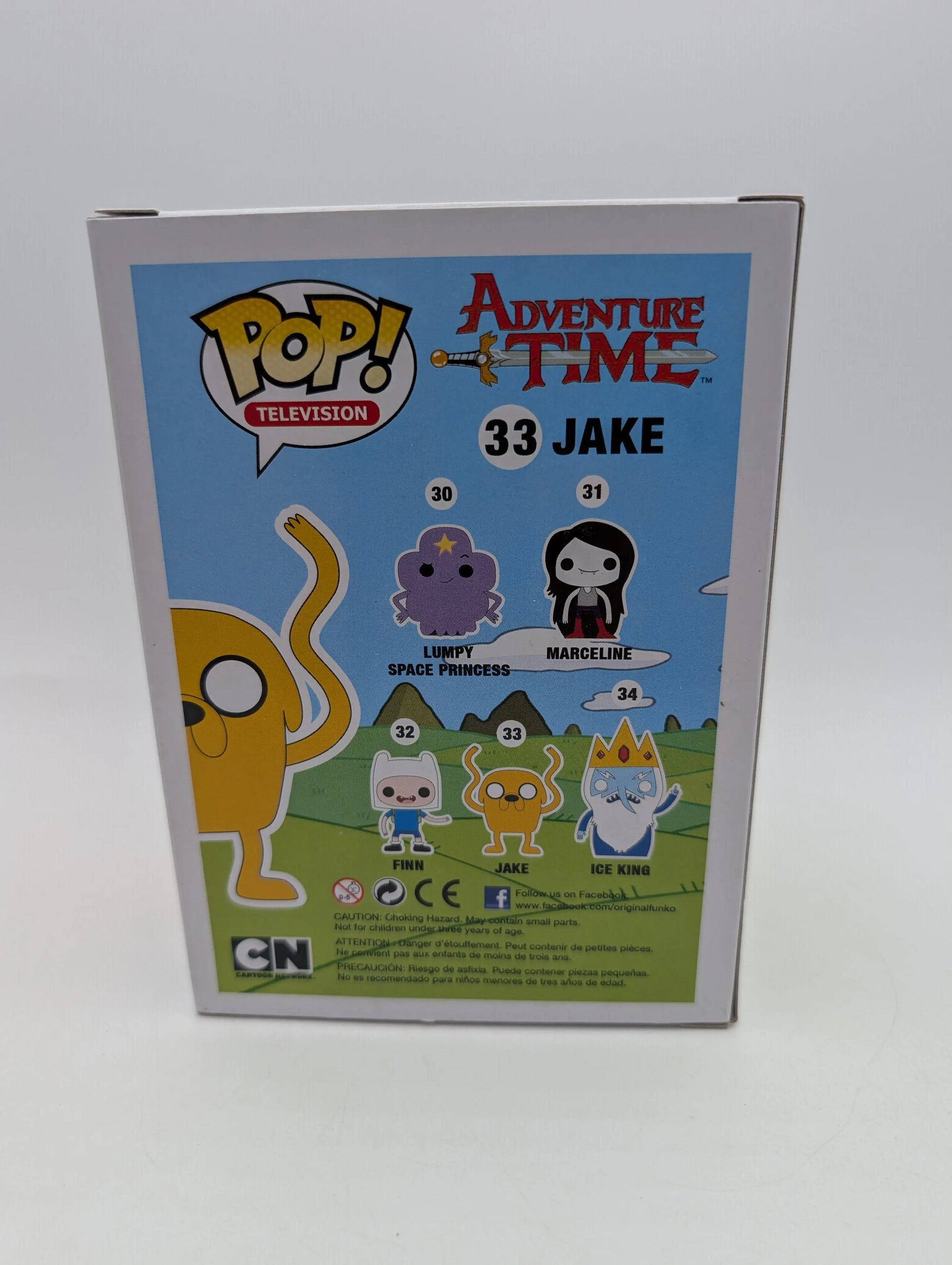 Funko POP Vinyl Adventure Time Jake #33 Vinyl Figure VAULTED FRENLY BRICKS - Open 7 Days