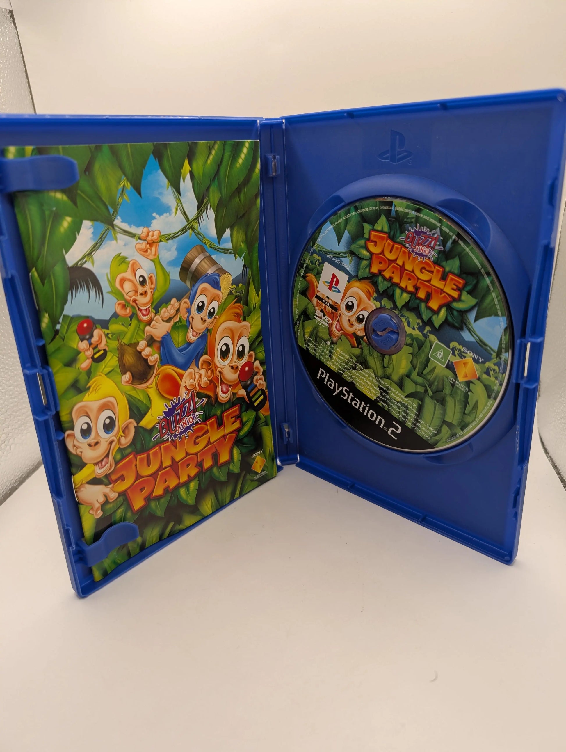 Buzz Junior Jungle Party PS2 PlayStation 2 PAL - Complete With Manual FRENLY BRICKS - Open 7 Days