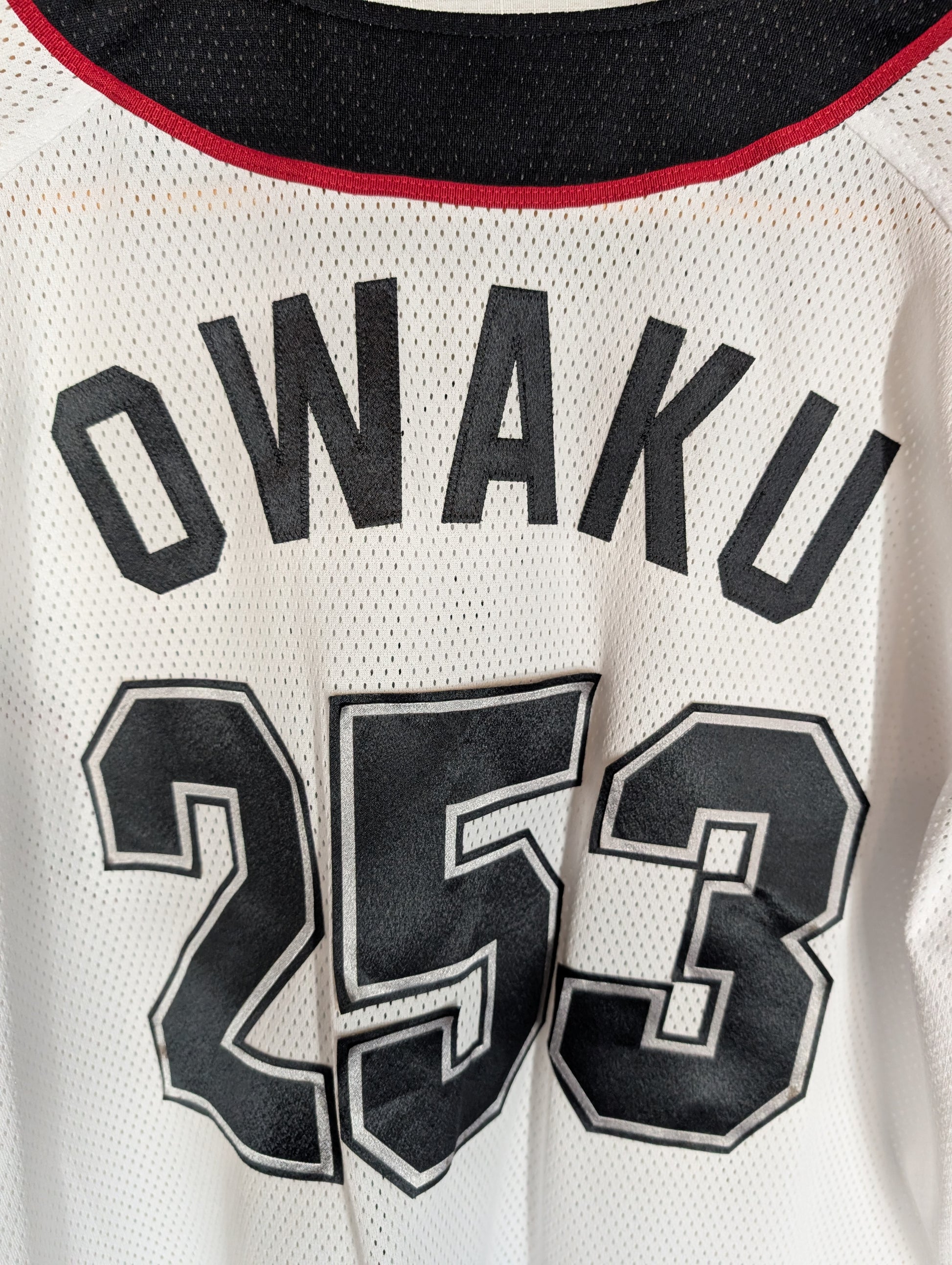 Nippon Baseball Chiba Lottes Marines "Owaku #253 Alternate White/Red Large Jersey