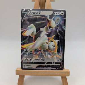 METAL Arceus V 122/172 Brilliant Stars Ultra Rare Promo Pokemon Card FRENLY BRICKS - Open 7 Days