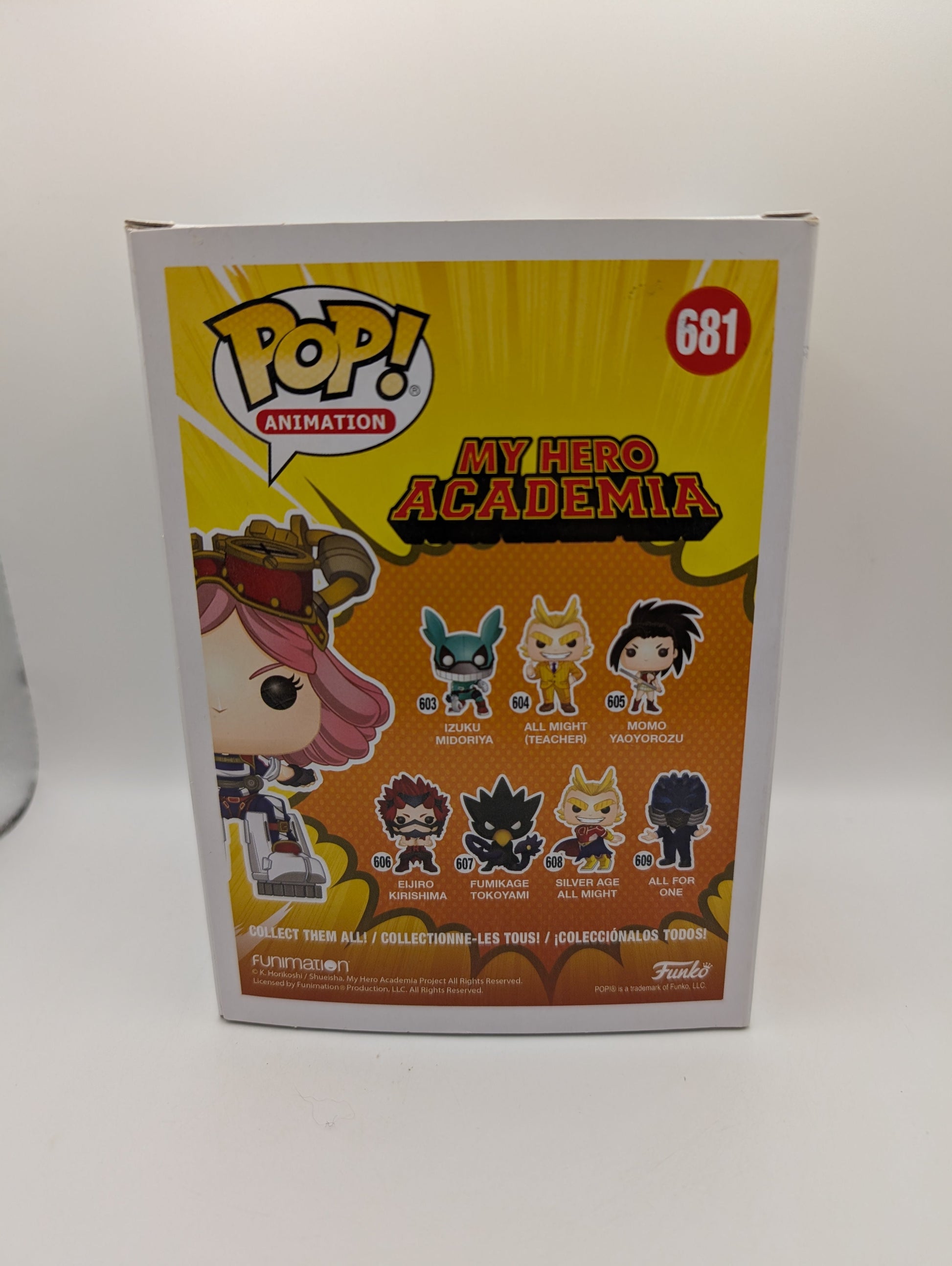 Funko Pop! Animation: My Hero Academia - Mei Hatsume Vinyl Figure 681 FRENLY BRICKS - Open 7 Days