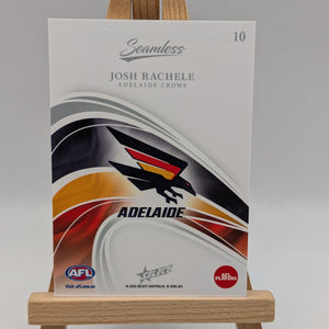 Josh Rachelle Seamless Base #50/95 2025 AFL Select Adelaide Crows FRENLY BRICKS - Open 7 Days