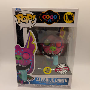 Funko Pop! Vinyl - Alebrije Dante (Glow) #1086 Coco Pixar Disney FRENLY BRICKS - Open 7 Days