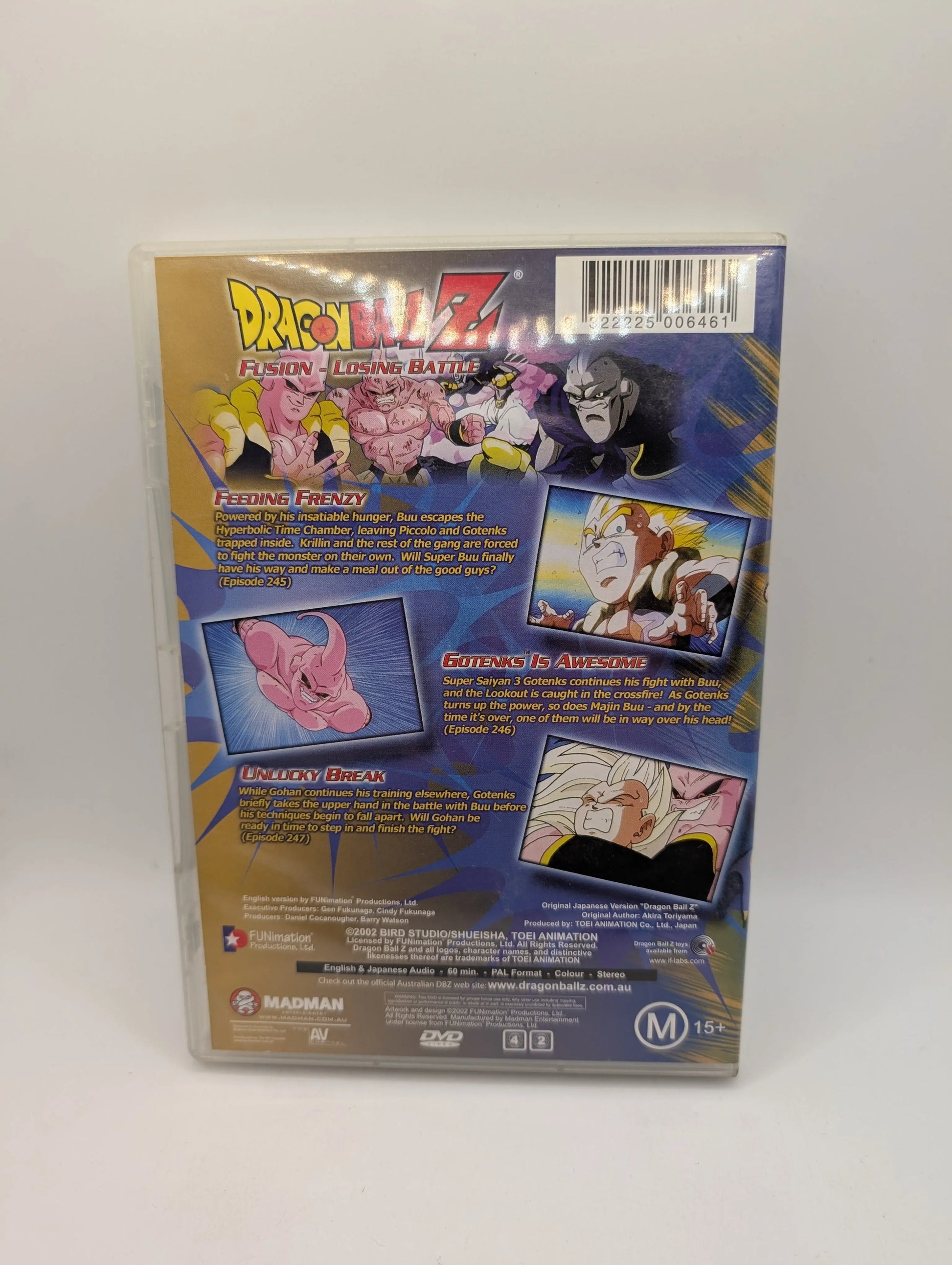 Dragonball Z Fusion - Losing Battle DVD Part 8 FRENLY BRICKS - Open 7 Days