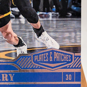 Stephen Curry SILVER FOIL #/249 CARD JERSEY #30 Warriors 2022 Plates and Patches FRENLY BRICKS - Open 7 Days