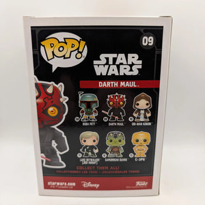 Funko Pop! Vinyl: Movie - Star Wars: Darth Maul #09 FRENLY BRICKS - Open 7 Days