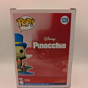 Funko POP! Disney Classics - Jiminy Cricket #1228 - 2022 (Exclusive) FRENLY BRICKS - Open 7 Days