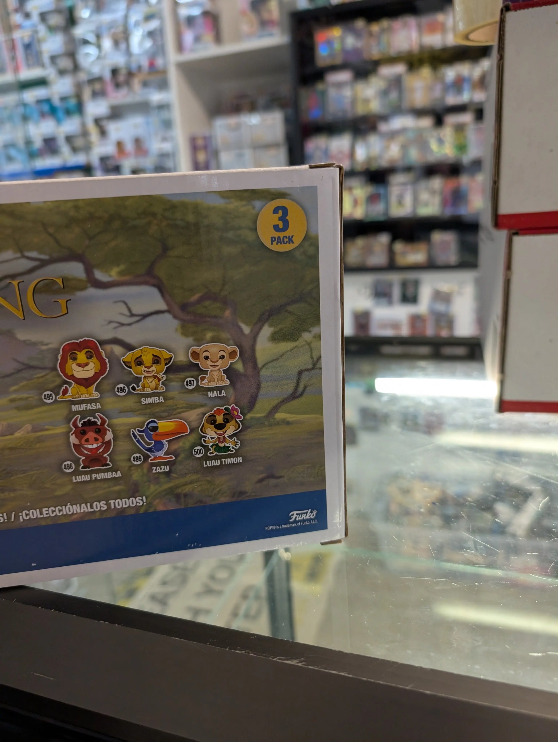 POP VINYL 3 PACK BANZAI, SHENZI & ED THE LION KING DISNEY VAULTED NEW UNOPENED FRENLY BRICKS - Open 7 Days