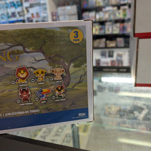 POP VINYL 3 PACK BANZAI, SHENZI & ED THE LION KING DISNEY VAULTED NEW UNOPENED FRENLY BRICKS - Open 7 Days