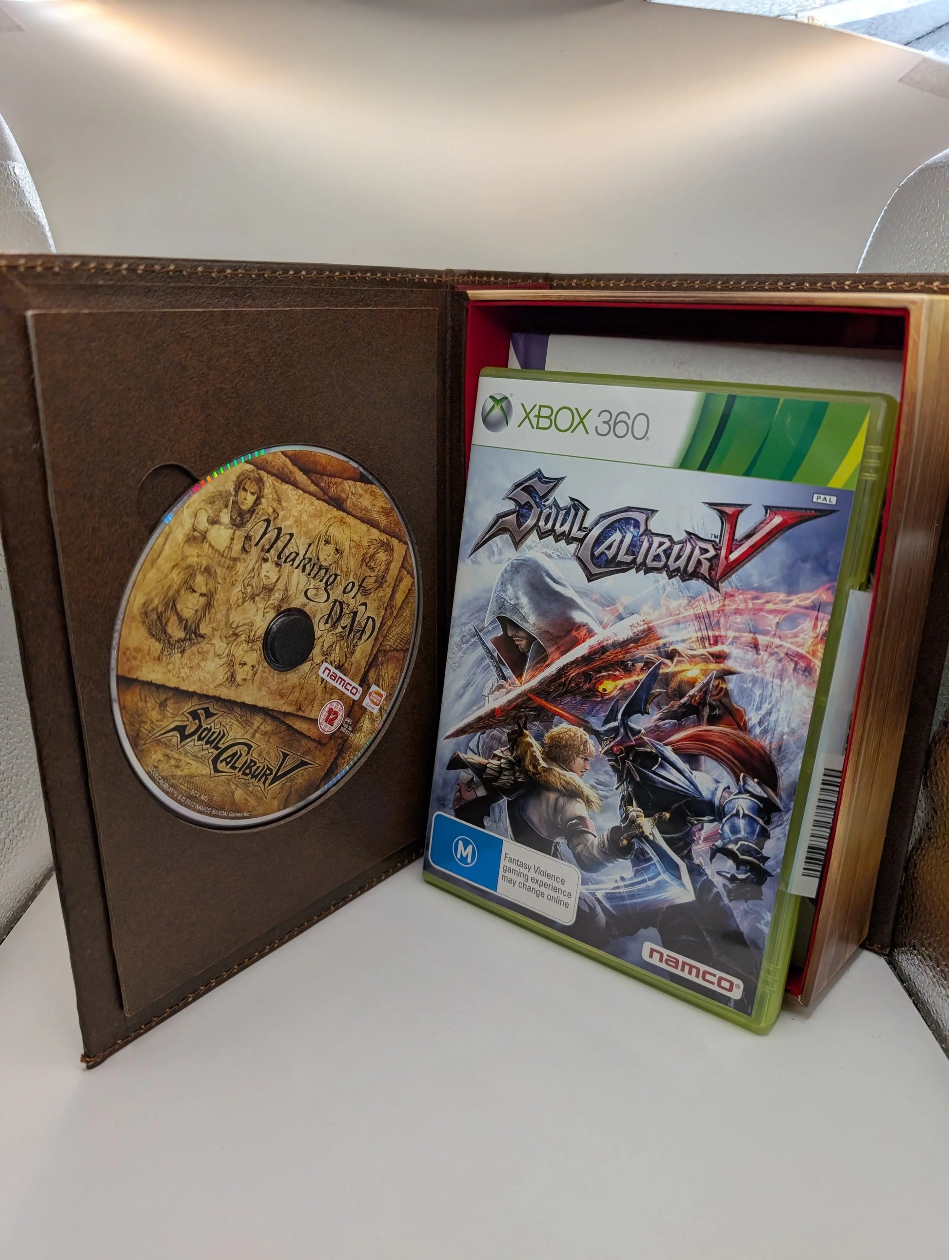 Soul Calibur V Collector's Edition XBOX 360 PAL no game FRENLY BRICKS - Open 7 Days